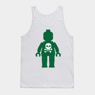 Minifig with Skull Design Tank Top